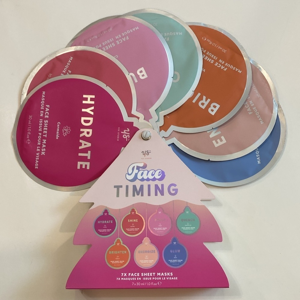 Yes Studio 7-Piece Face Timing Face Sheet Masks - Picture 6 of 6